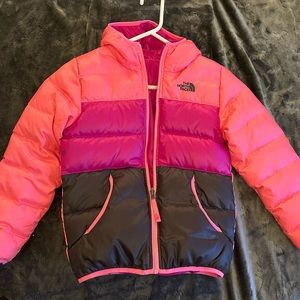The North Face 550 Down Jacket Size Girls Medium